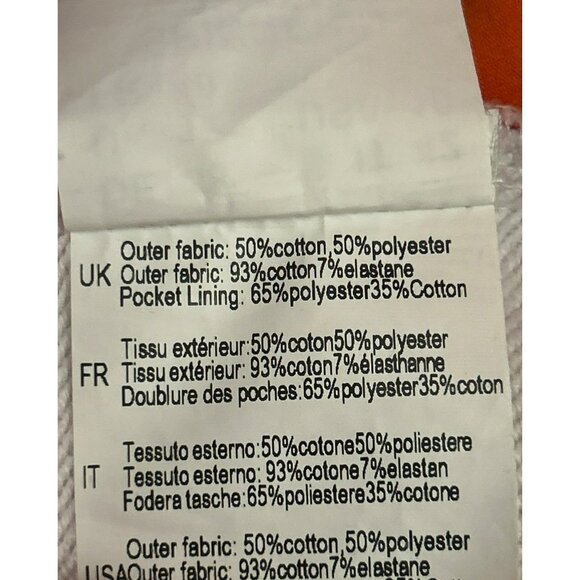 Almgwand Pink Orange Womens Hooded Jacket Size 38 Floral Pattern Full Zip - Picture 6 of 6